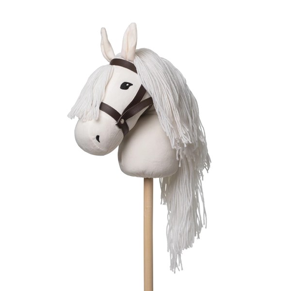 Statuette Déco Cheval Marionnette En Bois, 35cm, Blanche, Paris Prix