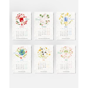 Calendrier à planter 2023 - planète