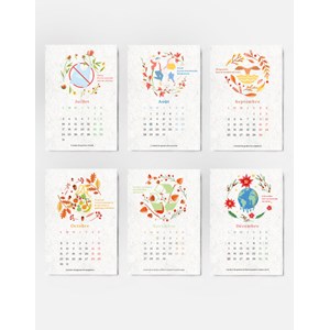 Calendrier à planter 2023 - planète
