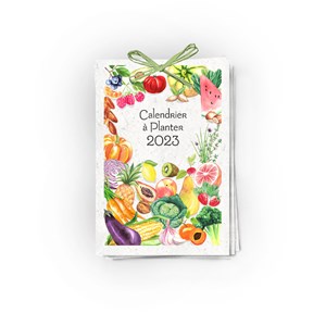 Calendrier à planter 2023 fruits légumes