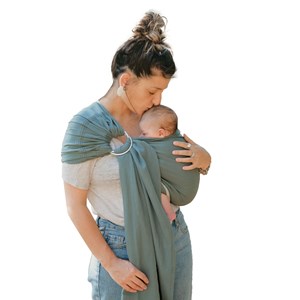 Sling sergé brisé-vert eucalyptus