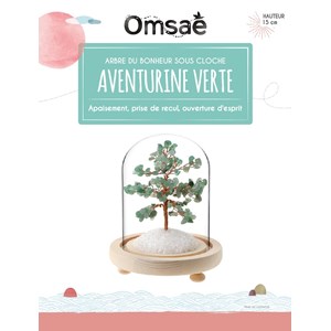 Arbre du bonheur en aventurine verte