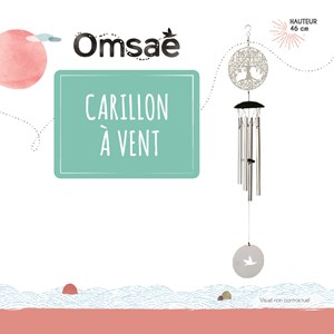 Carillon à vent arbre de vie 46 cm