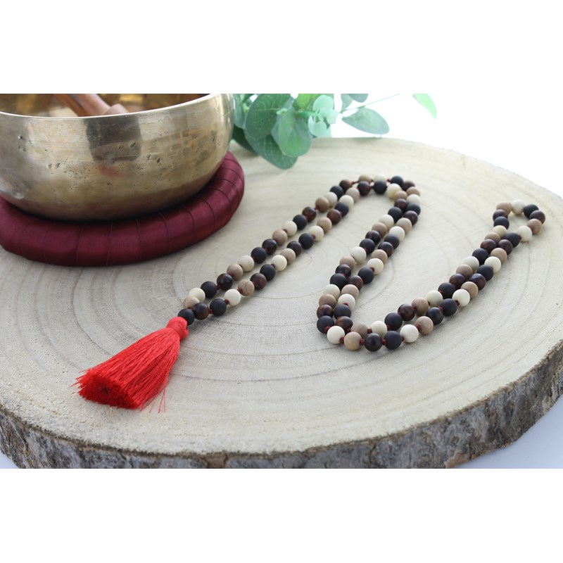 Mala en bois mix 108 perles