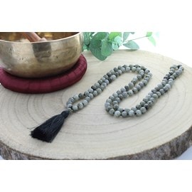 Mala en labradorite 108 perles