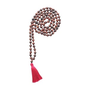Mala en oeil de taureau 108 perles