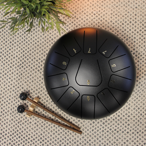 Tongue drum noir diamètre 25 cm