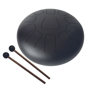 Tongue drum noir diamètre 25 cm