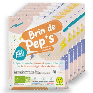 Ferments brin de pep's - 5 sachets