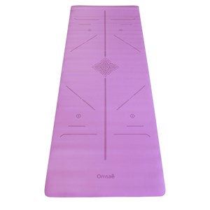 Tapis de yoga prémium violet