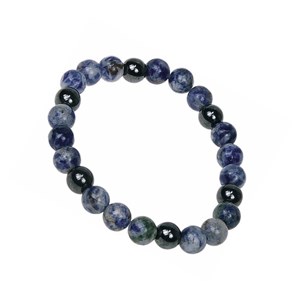 Bracelet sodalite & hématite