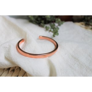Bracelet cuivre forme jonc arrondi