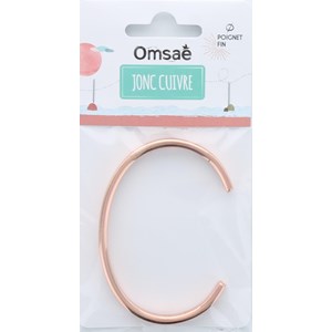 Bracelet cuivre forme jonc arrondi