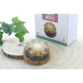 Tower buster orgonite améthyste fleur