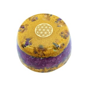 Tower buster orgonite améthyste fleur