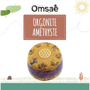 Tower buster orgonite améthyste fleur