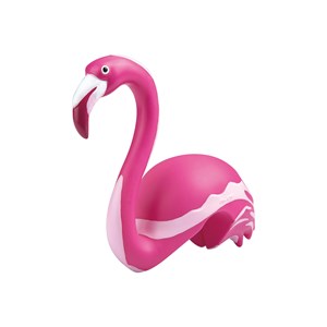 Tête de trottinette flamant rose
