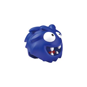 Tête de trottinette monstre bleu