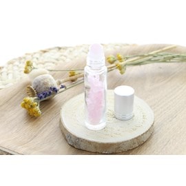 Roll-on huiles essentielles quartz rose