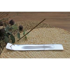 Porte-encens bâton métal classique 24 cm