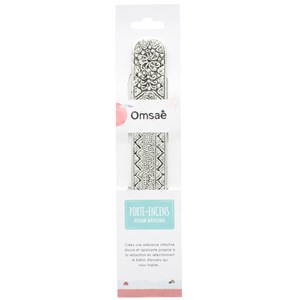 Porte-encens bâton métal motif triangle