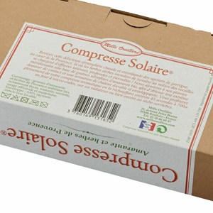 Compresse solaire® - amarante et herbes