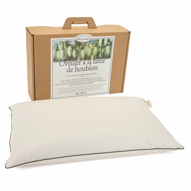 Oreiller à la fleur de houblon et epeaut