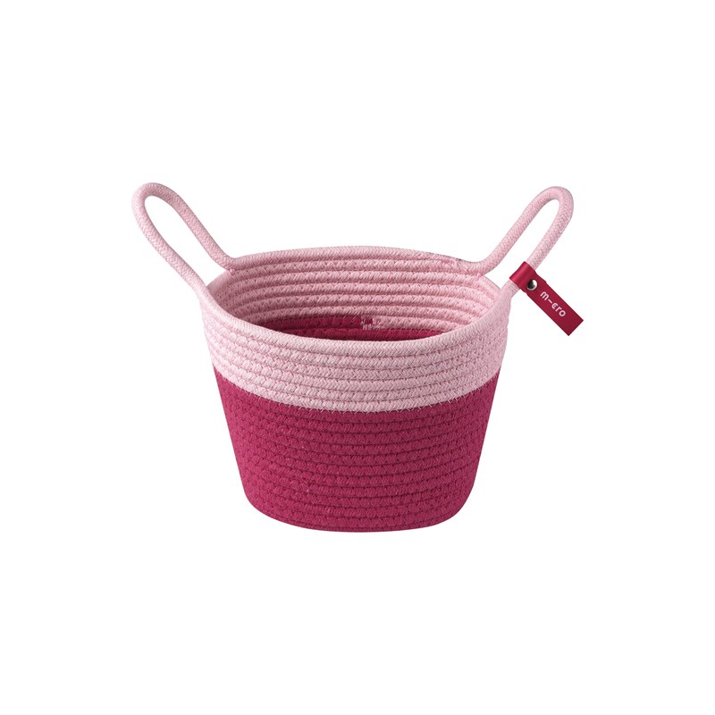 Micromicro mobility - Panier rose pour trottinette
