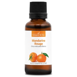Mandarine rouge - huile essentielle bio - 30ml garantie chromacert® - chémotypée