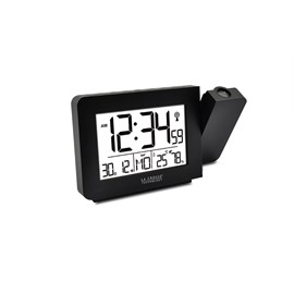 Réveil de voyage avec projection noir