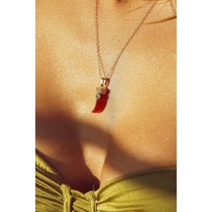 Pendentif cornaline