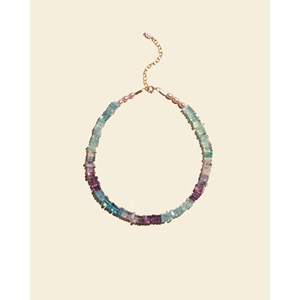 Collier fluorite