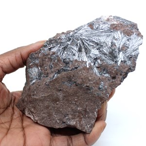 Pyrolusite 400gr 120mm du maroc