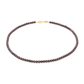 Collier serena en pierres grenat