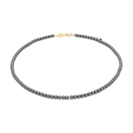 Collier serena en pierres hématite