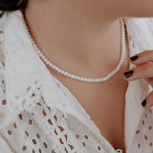 Collier serena en pierres de lune