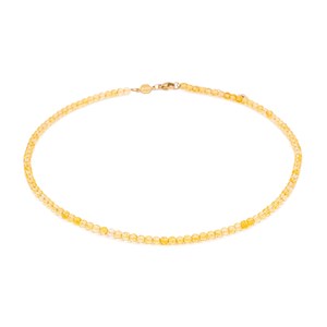 Collier serena en pierres citrine