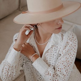 Parure serena en pierres de lune