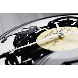 Horloge vinyle recyclé freedom