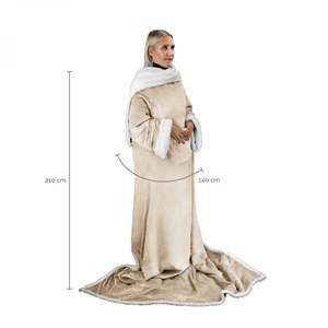 Plaid manches sherpa et flanelle 