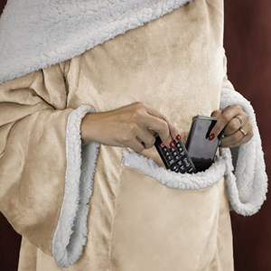 Plaid manches sherpa et flanelle 