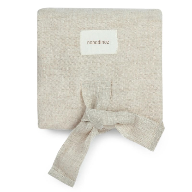 Nobodinoz - Tapis à langer lin français nobodinoz