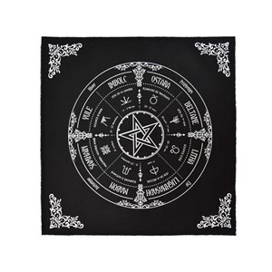 Nappe d'autel roue de l'année wicca