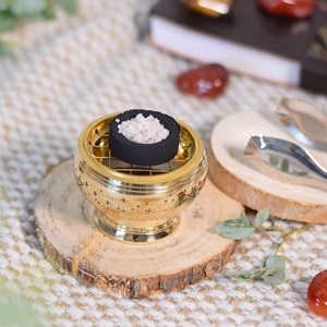 Brûle-encens en laiton