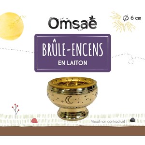 Brûle-encens en laiton