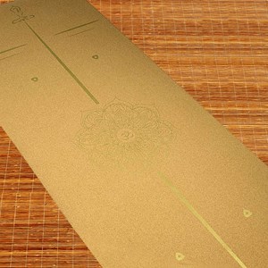 Tapis yoga liège mandala marqueurs 5mm