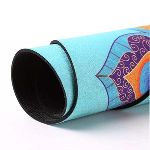 Tapis yoga, méditation roue du paom +sac