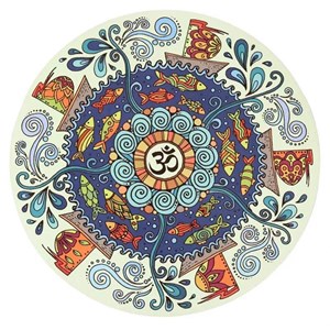 Tapis yoga, méditation om spirit + sac