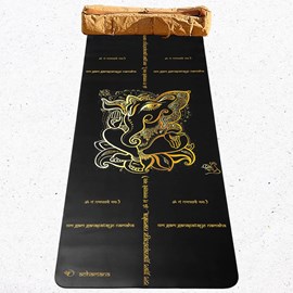 Tapis yoga pro similicuir ganesha 5mm