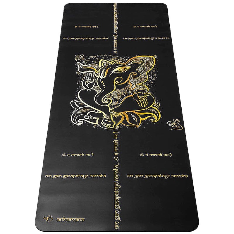 Tapis yoga pro similicuir ganesha 5mm